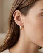 Classic Sleek Huggie Hoops