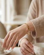 Modern Bar Hinged Bangle