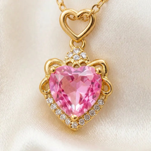 Amour Crystal Heart Pendant