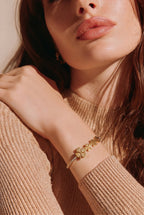 Monaco Quad Clover Hinged Bangle