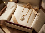 Polaris Mother-of-Pearl Coin Pendant