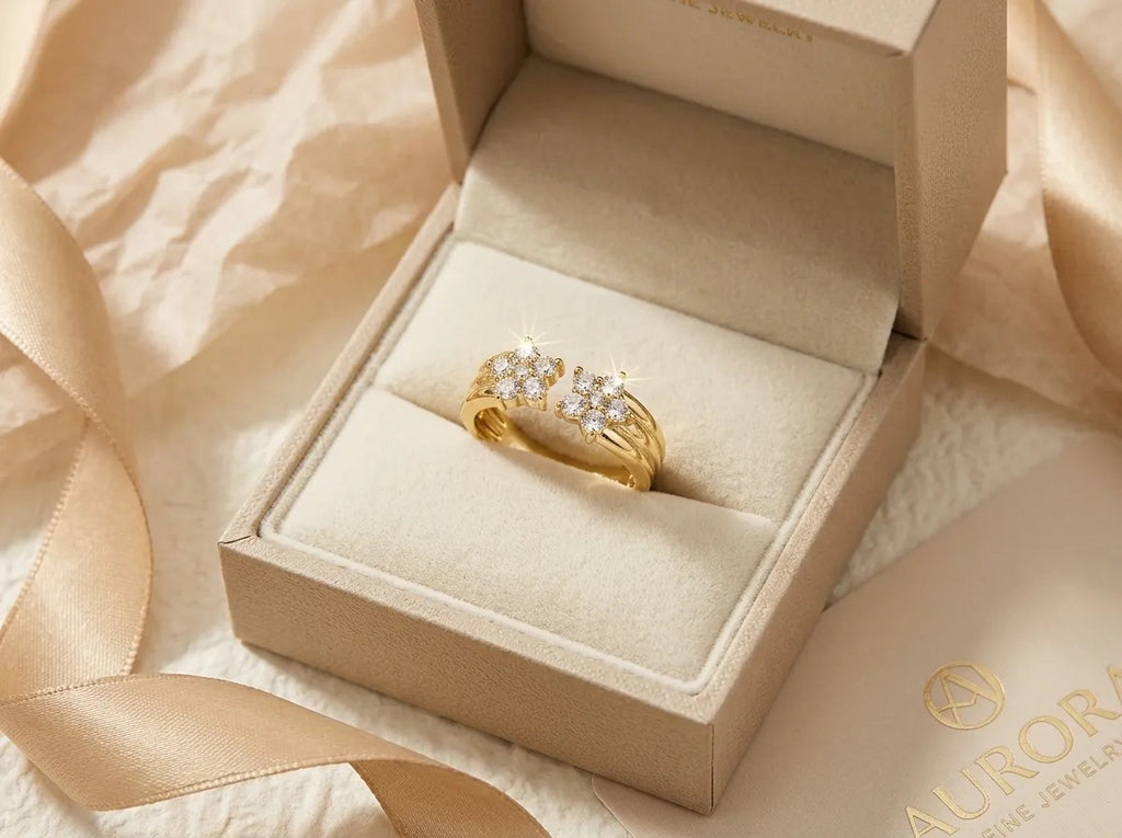 Blossom Pearl Open Ring