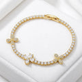 Imperial Pavé Clover Bracelet