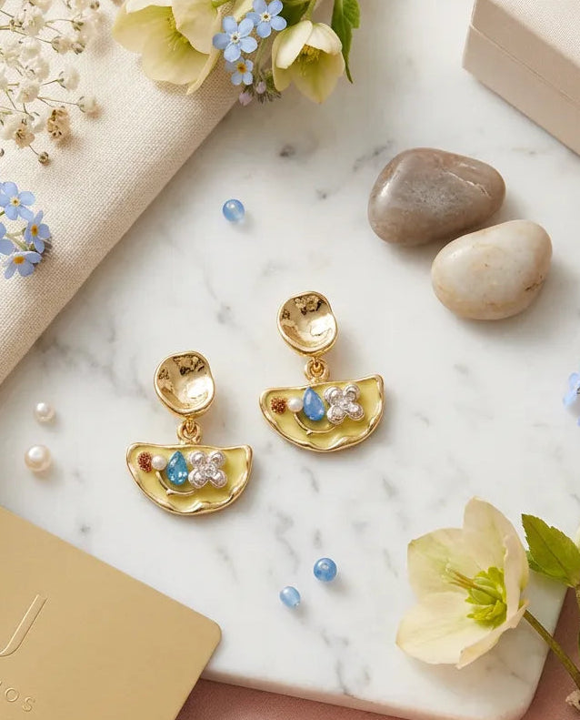 Art-Deco Mosaic Drops